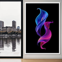 Cosmic Petal Helix - TooplesArt - NicheCanvas