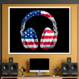 Patriotic Beats of Freedom Sound - NicheCanvas