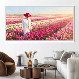The Quiet Walk Through Spring - TooplesArt - NicheCanvas
