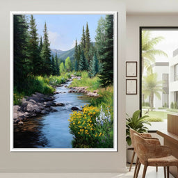 Alpine Creek Wildflower Trail - NicheCanvas