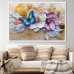 Wings of Blossom Dreams - TooplesArt - NicheCanvas