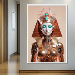 Cyber Cleopatra - TooplesArt - NicheCanvas
