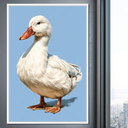Noble Duck Standing Tall - NicheCanvas