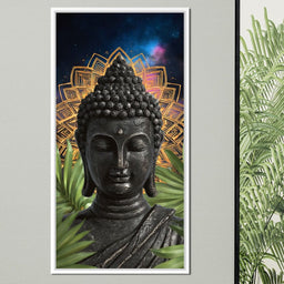 Tranquil Buddha Nightfall - NicheCanvas