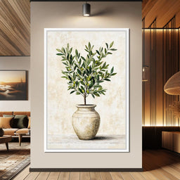 Olive Tree Harmony - NicheCanvas