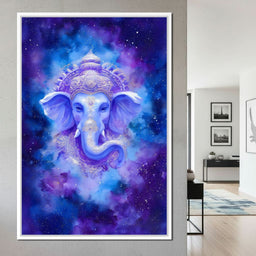 Celestial Ganesha Starlight - NicheCanvas
