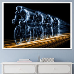 Kinetic Pulse of the Peloton - NicheCanvas