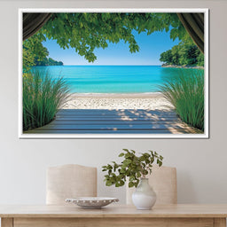 Tropical Tranquil Escape - NicheCanvas