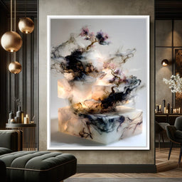 Celestial Bonsai Ascension - NicheCanvas