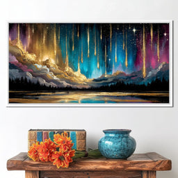 Celestial Rain Of Starlight - NicheCanvas