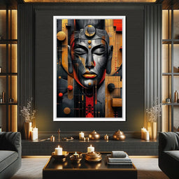 Solar Radiance Geometric Visions - NicheCanvas