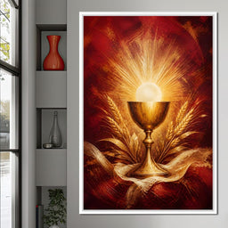 Sacred Grain and Golden Cup - NicheCanvas
