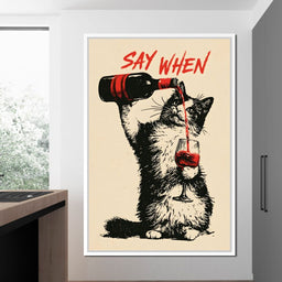 The Cat Who Had Enough - NicheCanvas