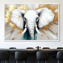 Majestic Elephant Strength Unveiled - NicheCanvas