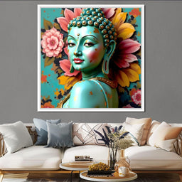 Radiant Petals Tranquility - NicheCanvas