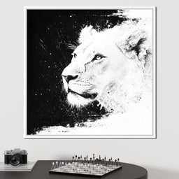 Lioness Vision - NicheCanvas