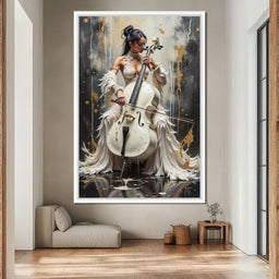 Harmony in Ivory - Johanjjf - NicheCanvas