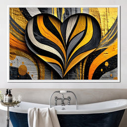 Golden Heartbeat Essence - NicheCanvas