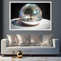 Celestial Arboreal Oasis - NicheCanvas