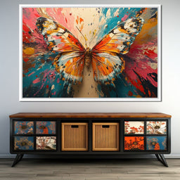 Butterfly Symphony Burst - NicheCanvas