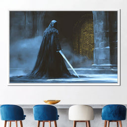 Guardian of the Gilded Realm - NicheCanvas