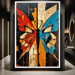 Radiant Metamorphosis Flight - NicheCanvas