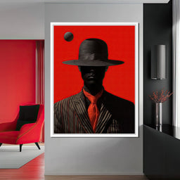 The Man Who Wasn’t There - TooplesArt - NicheCanvas