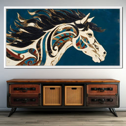 Galloping Tapestry Elegance - Alicia Smith - NicheCanvas