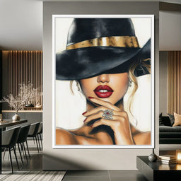 Midnight Allure Elegance - NicheCanvas