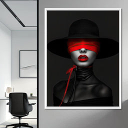 Scarlet Obscura - TooplesArt - NicheCanvas