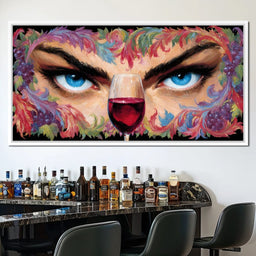 Vivid Reflections of Desire - NicheCanvas