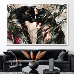 Quiet Moments Shared Between Shadows - NicheCanvas