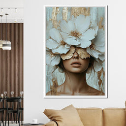 Golden Petal Head - Cole Williams - NicheCanvas