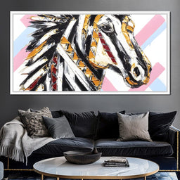 Energetic Equine Vibrance - Alicia Smith - NicheCanvas