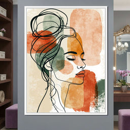 Contours of a Quiet Afternoon - NicheCanvas