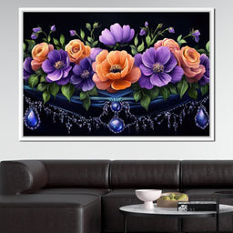 Harmony of Blossom Elegance - NicheCanvas