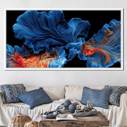 Deep Sea Ember Bloom - TooplesArt - NicheCanvas