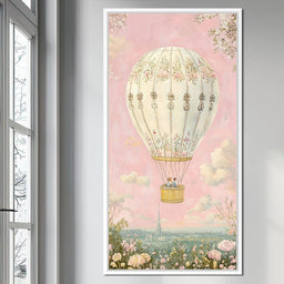 Whimsical Ballad of Airborne Dreams - NicheCanvas