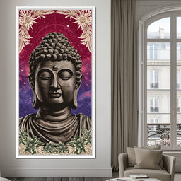 Celestial Buddha Tranquil Flow - NicheCanvas