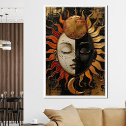 Solar Lunar Symbiosis - NicheCanvas