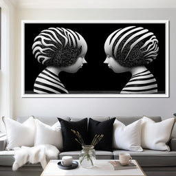 Binary Duality - TooplesArt - NicheCanvas