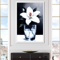 Eternal Blossom Reflection - NicheCanvas