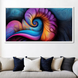 Whirlpool of Rainbow Time - TooplesArt - NicheCanvas