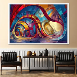 Vibrant Vortex - Tooples Art - NicheCanvas