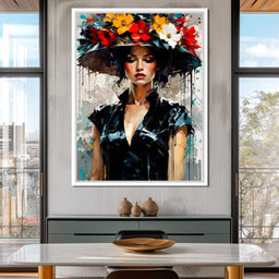 Female Portrait 0039 - Vizahn Burger - NicheCanvas