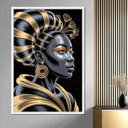 The Gilded Goddess - TooplesArt - NicheCanvas