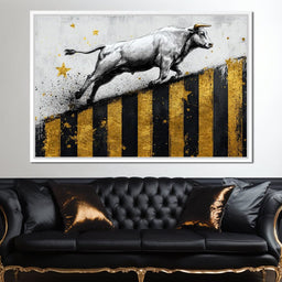 Golden Bull Market - NicheCanvas
