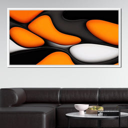Tangerine Swirl - TooplesArt - NicheCanvas