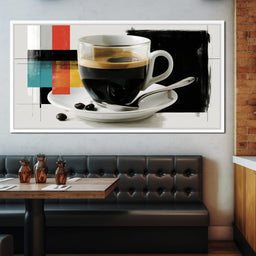 First Light Over Morning Espresso - NicheCanvas