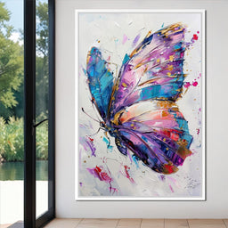 Kaleidoscope Butterfly Bliss - NicheCanvas